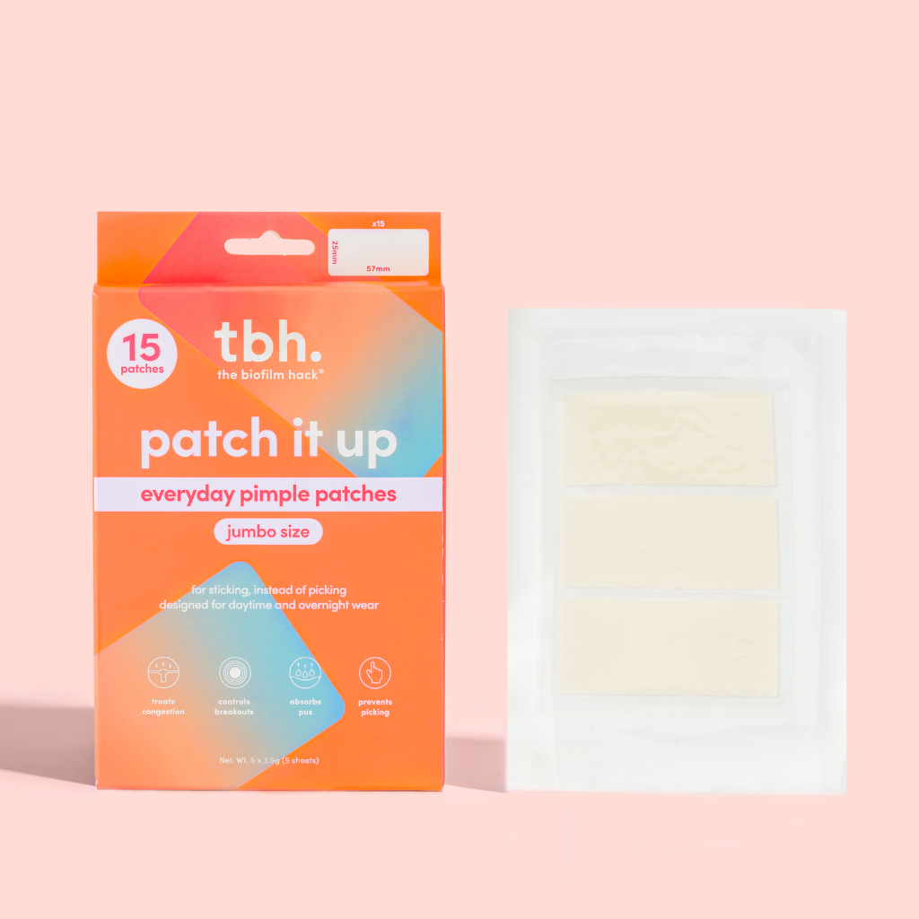 patch it up - jumbo pimple patches - tbhskincare